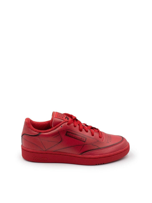 Image of Sneakers. Productname: REEBOK Reebok x Maison Margiela Project 0 CC Tl Sneaker in Red colour by brand - REEBOK
