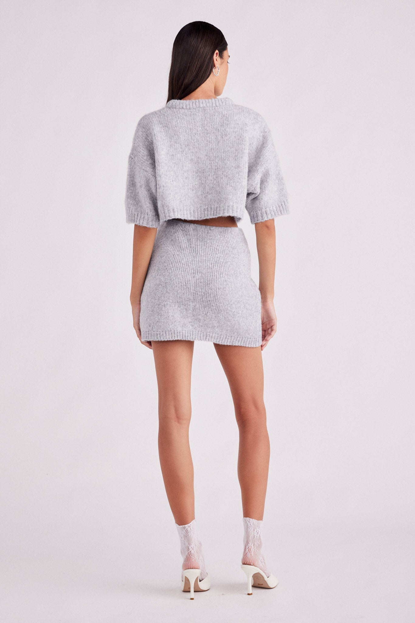 SNDYS HAZE MINI SKIRT (Stone)