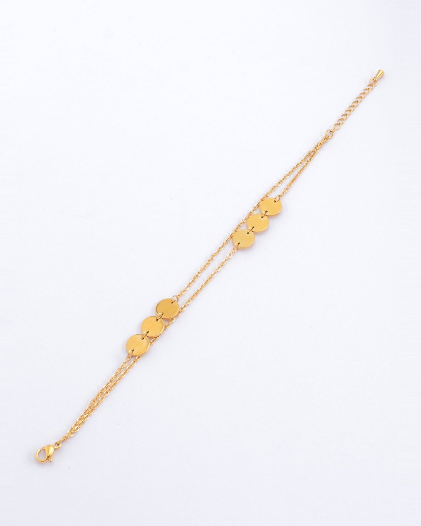 Heychic Mara Circle Chain Bracelet (Gold)