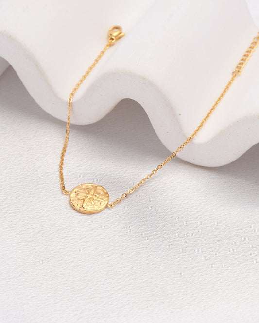 Image of Accessories. Productname: Stellina Gold Star Bracelet in Gold colour by brand - Heychic