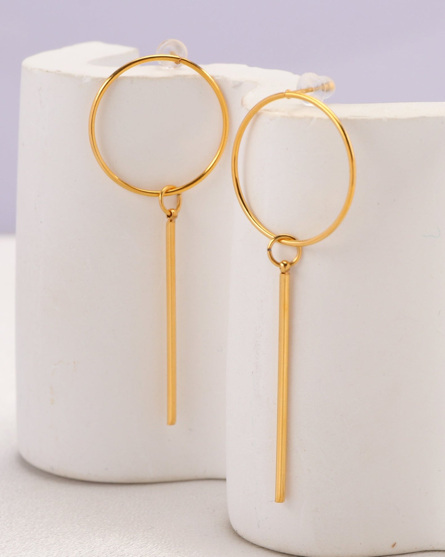 Heychic Imogen Geometric Earring (Gold)