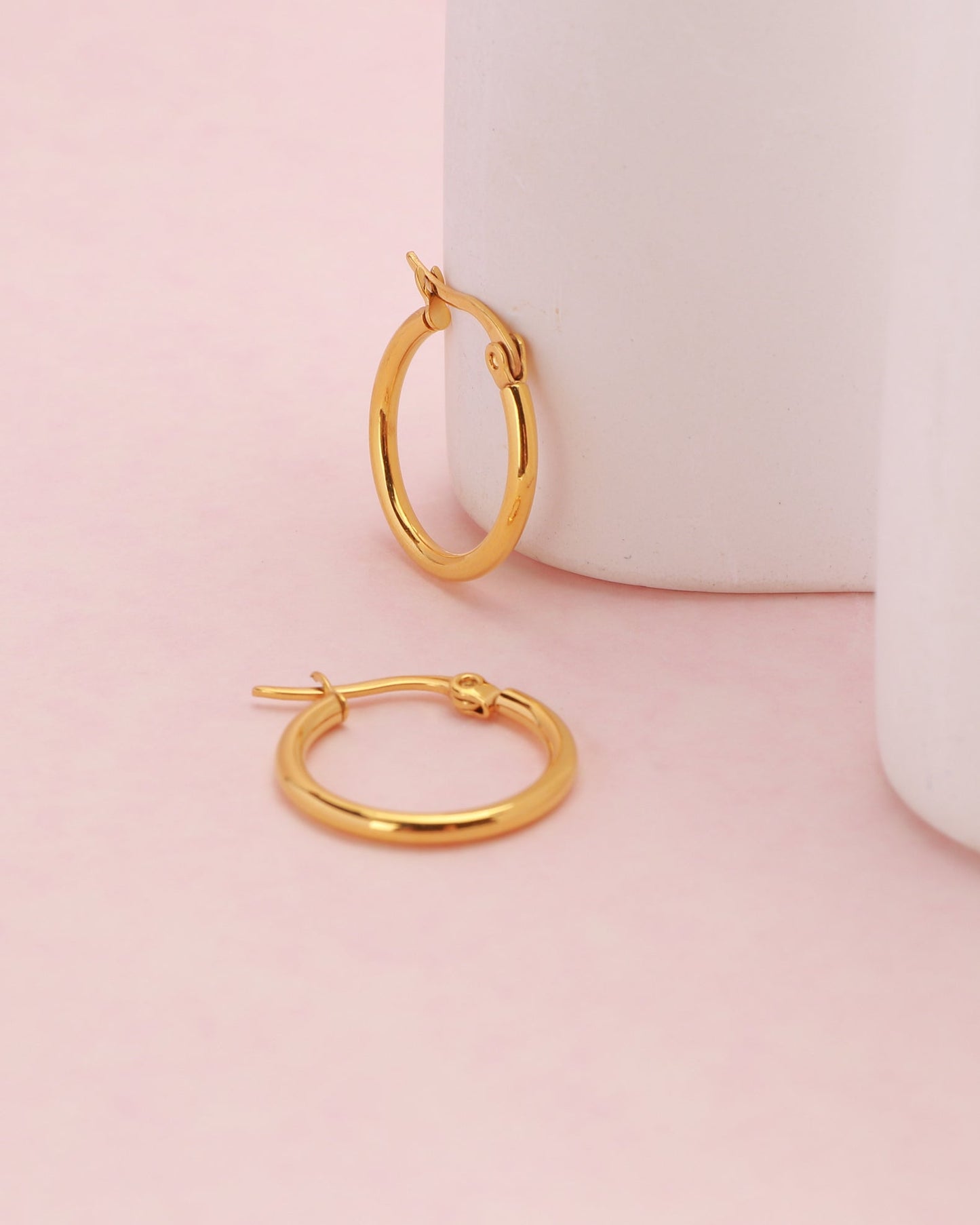 Heychic Luminara Hoop Earrings (Gold)