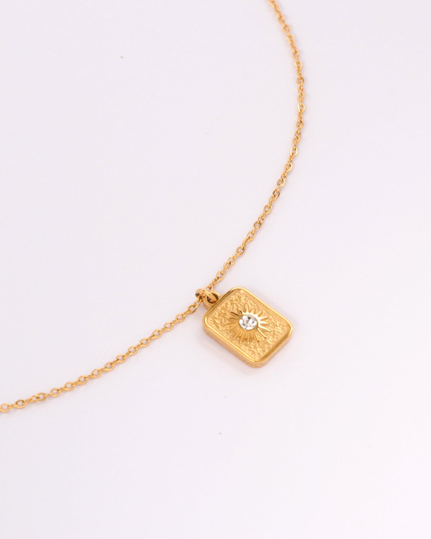 Heychic Celeste Star Zirconia Necklace (Gold)