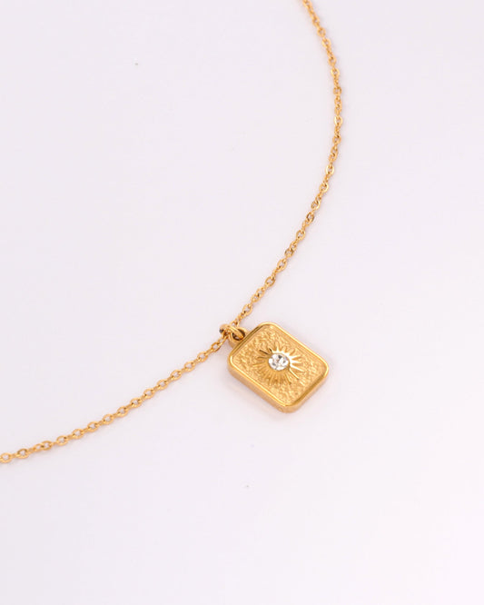 Heychic Celeste Star Zirconia Necklace (Gold)