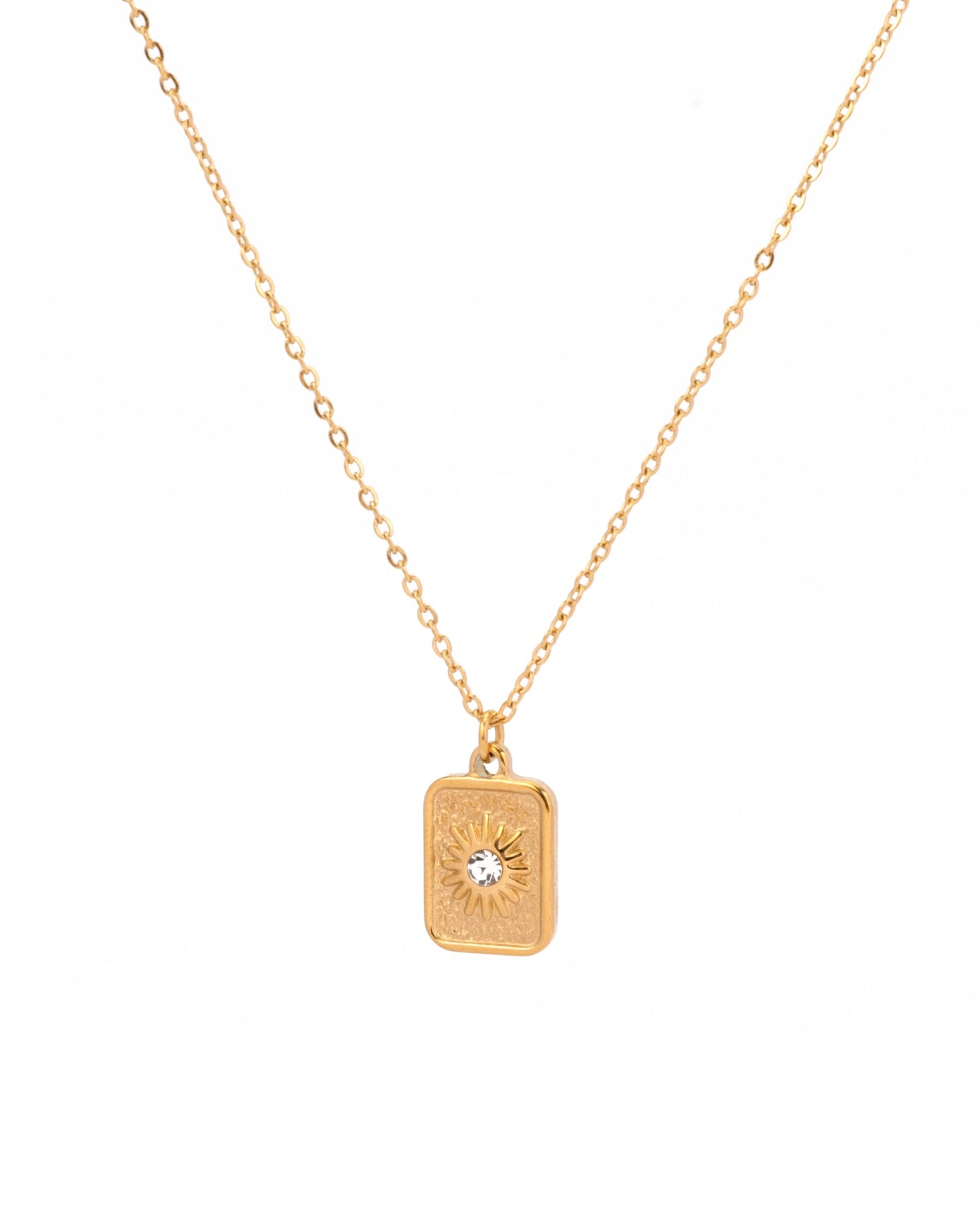 Heychic Celeste Star Zirconia Necklace (Gold)