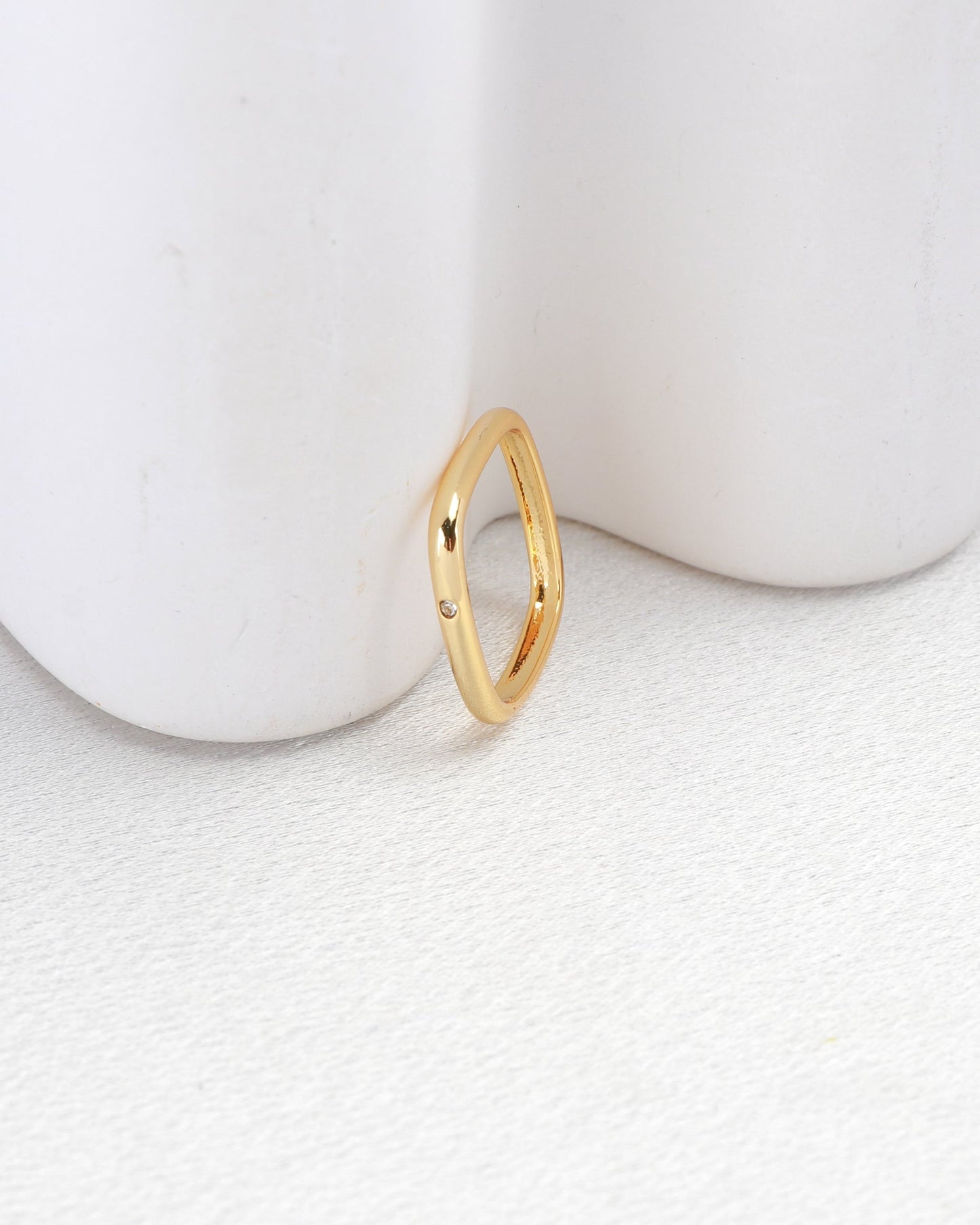 Heychic Quadra Square Ring (Gold)