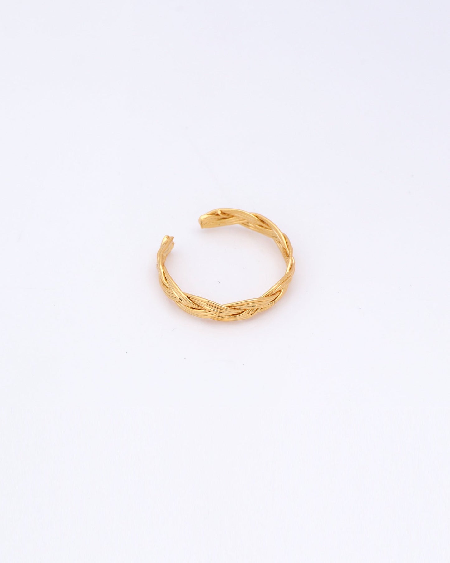 Heychic Tressa Braided Ring (Gold)