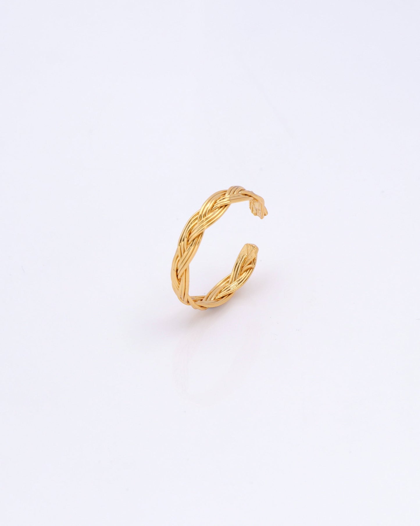 Heychic Tressa Braided Ring (Gold)