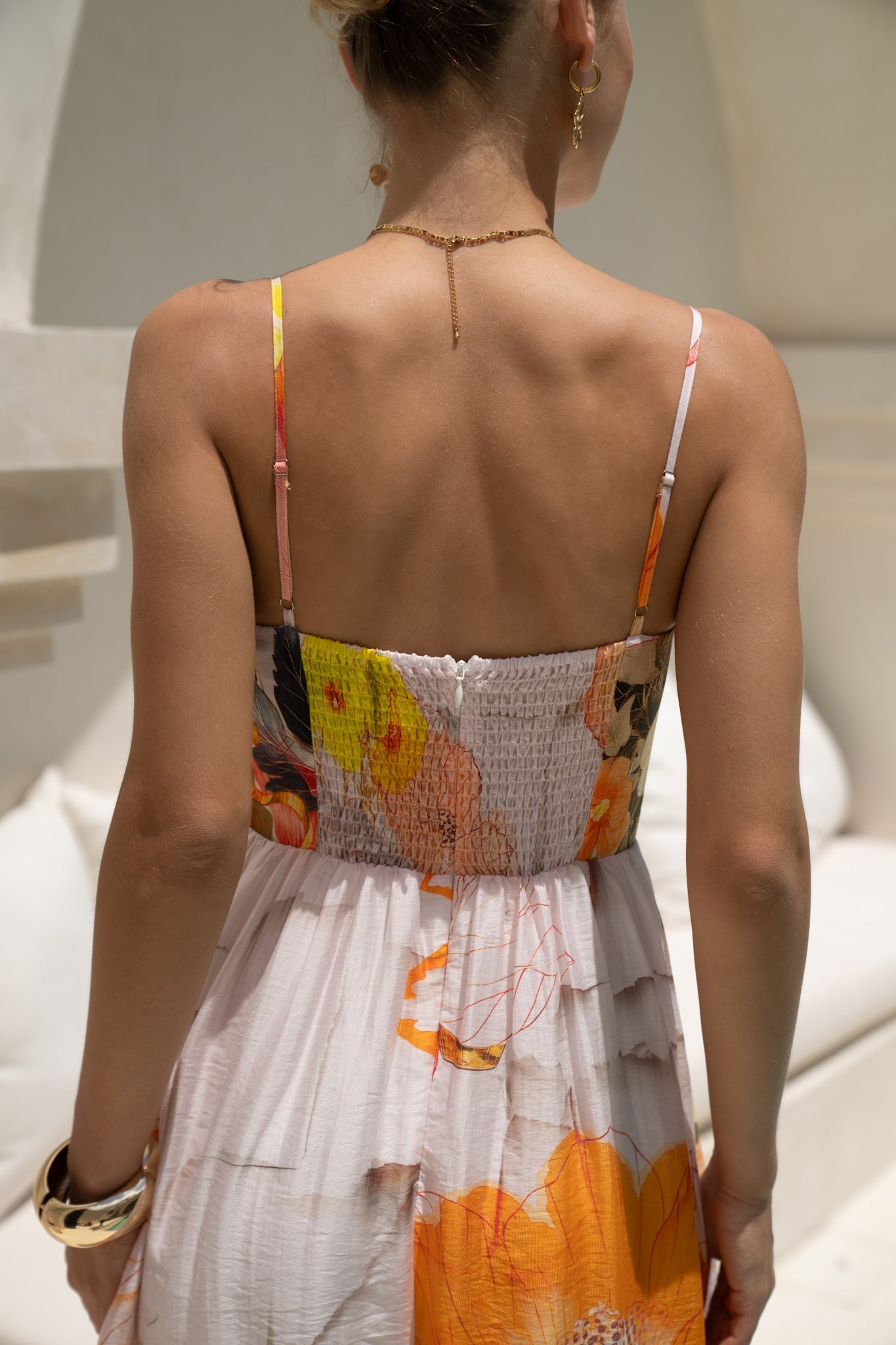 HEYCHIC Crescencia Multicolour Maxi Dress (Floral)