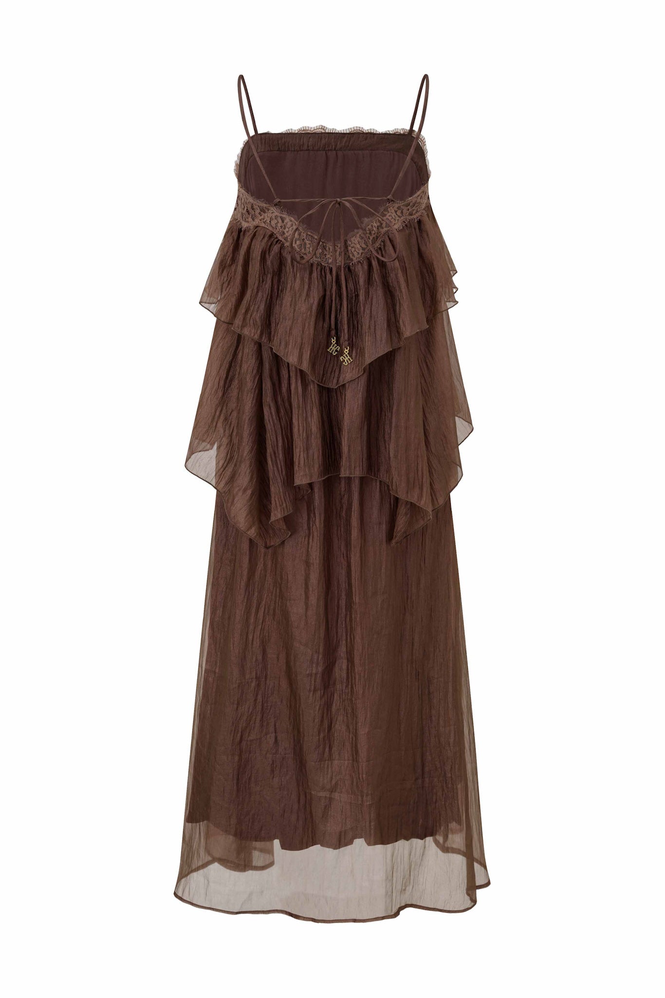 HEYCHIC Fae Maxi Dress (Brown)