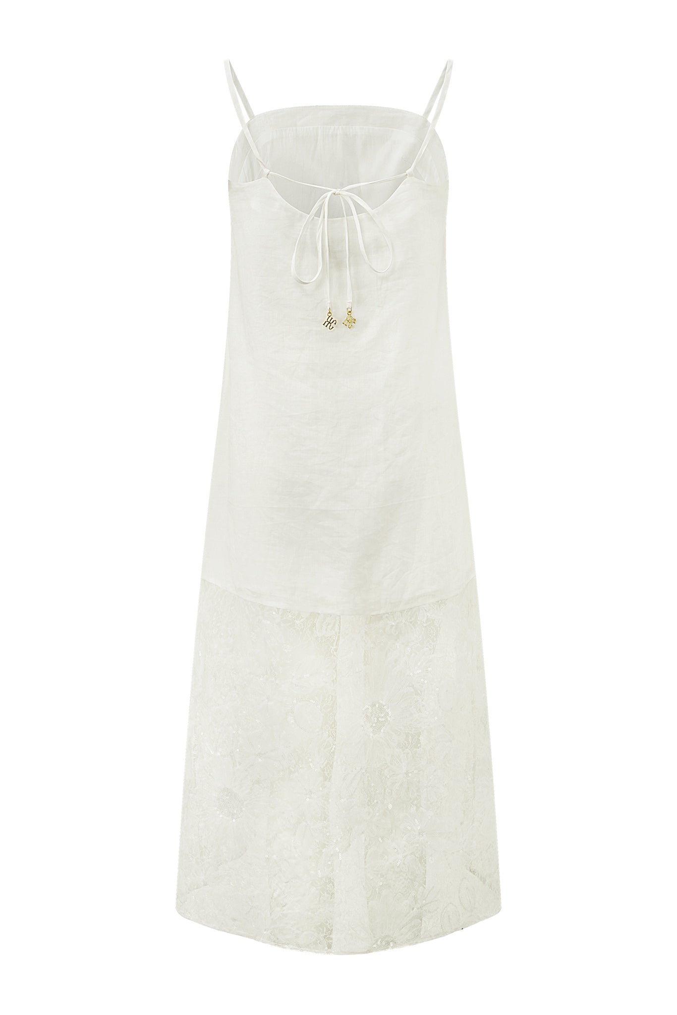 HEYCHIC Laurie Maxi Dress (White)