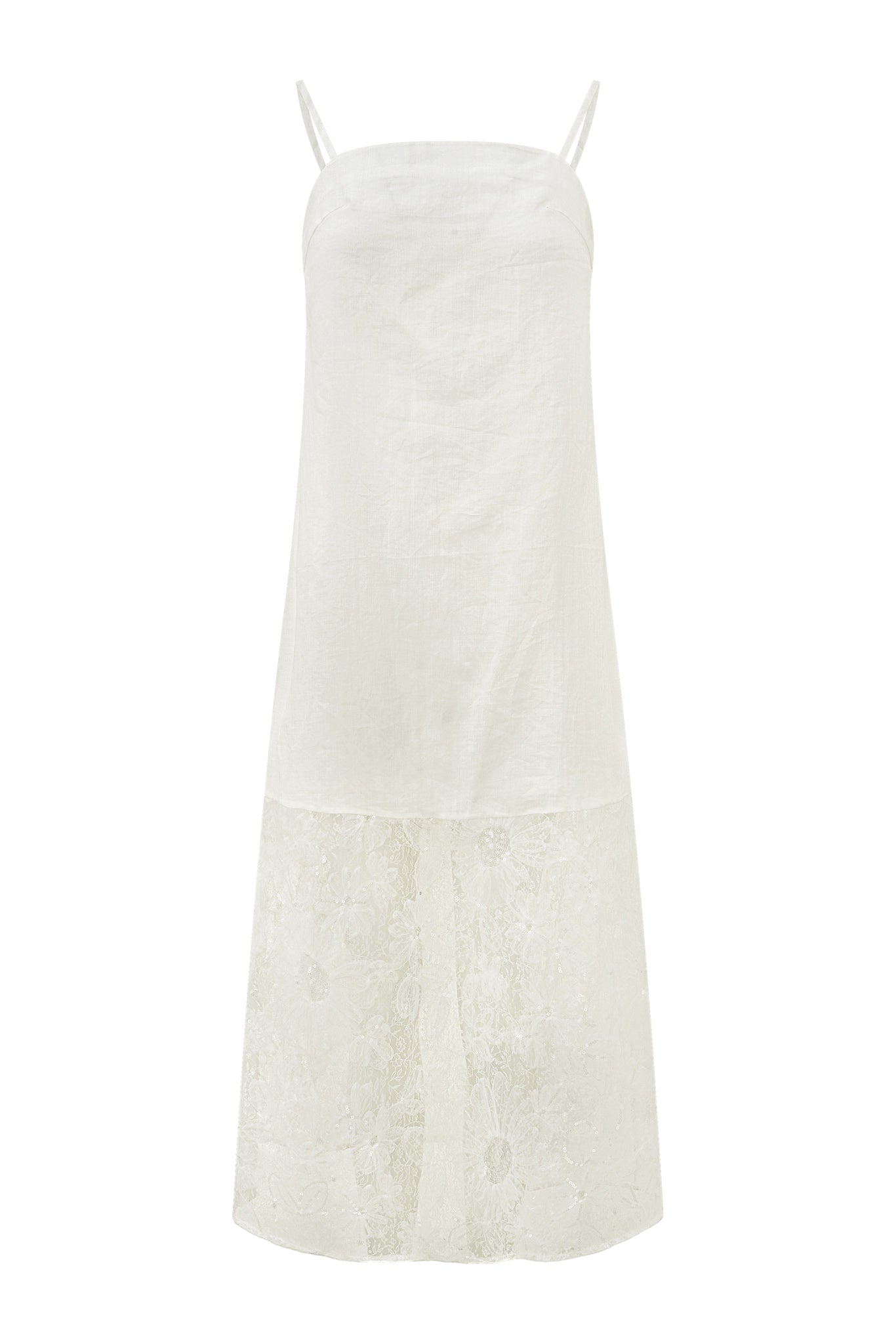 Image of Dresses. Product name - Laurie White Maxi Dress in White colour by brand - HEYCHIC