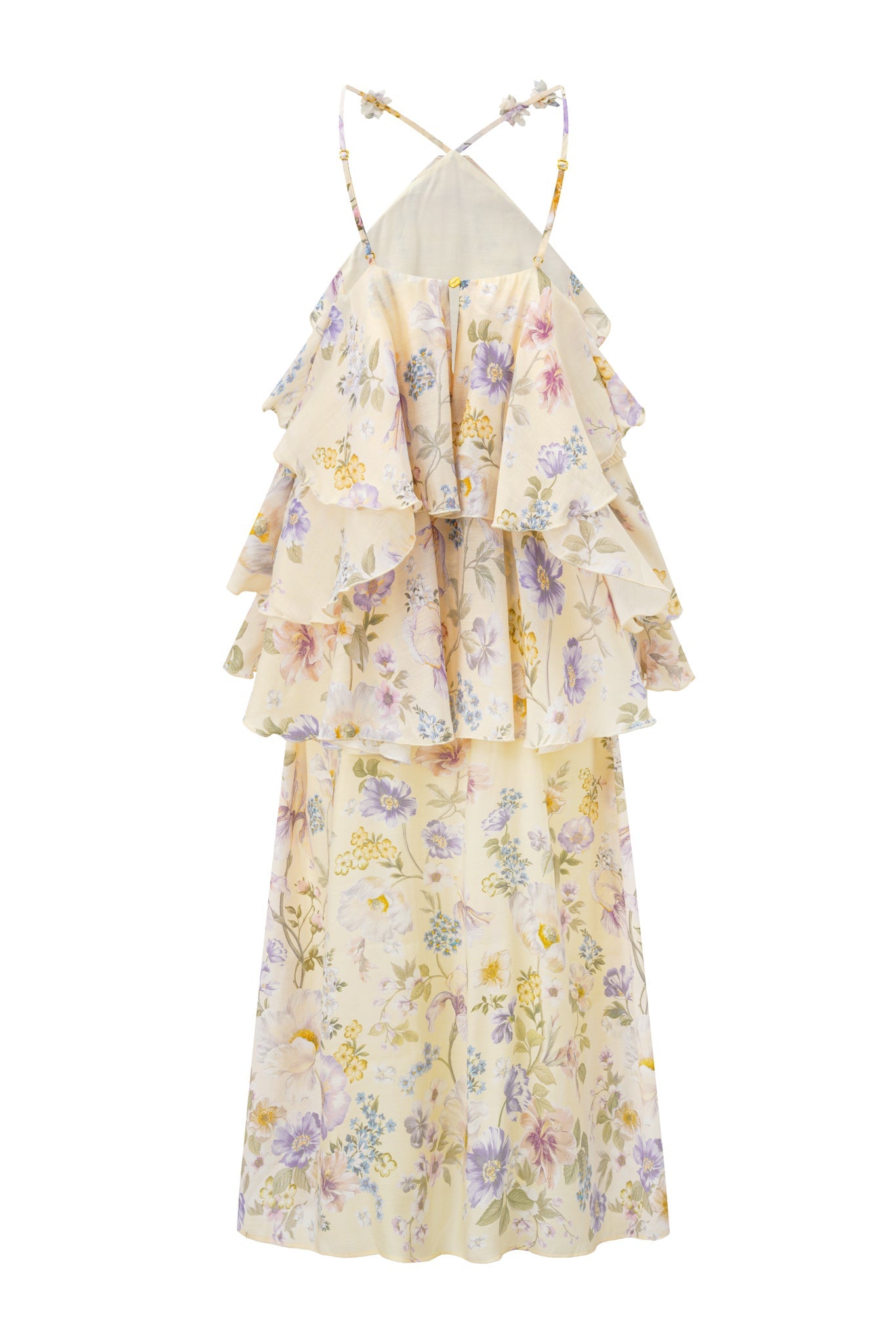 HEYCHIC Garden Reverie Layer Maxi Dress (Floral)