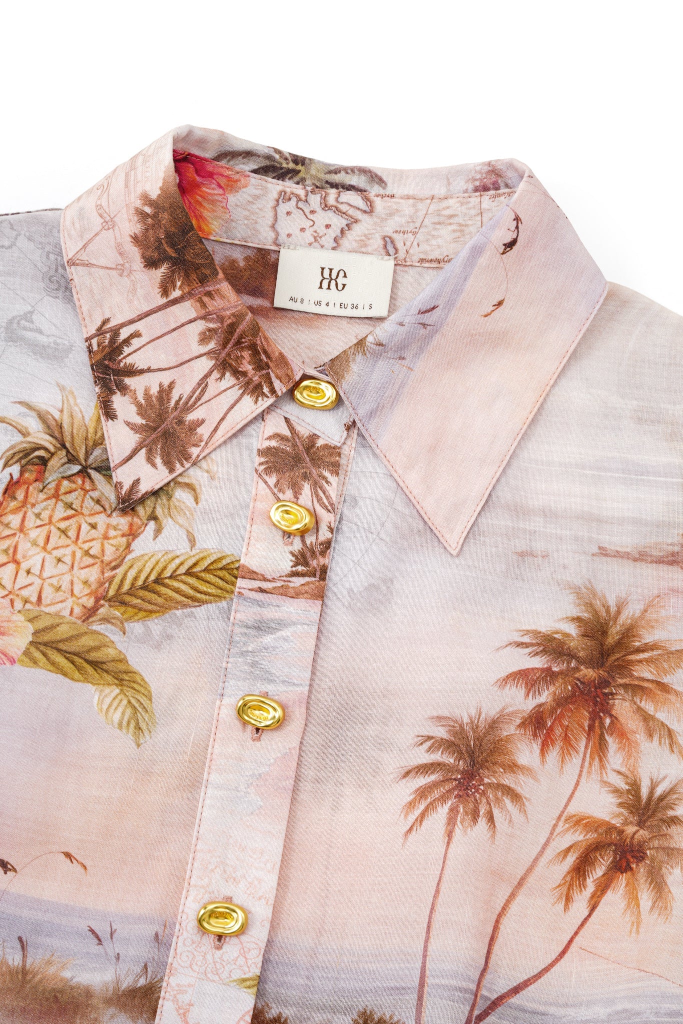 HEYCHIC Horizon Tropical Mini Dress (Pink)