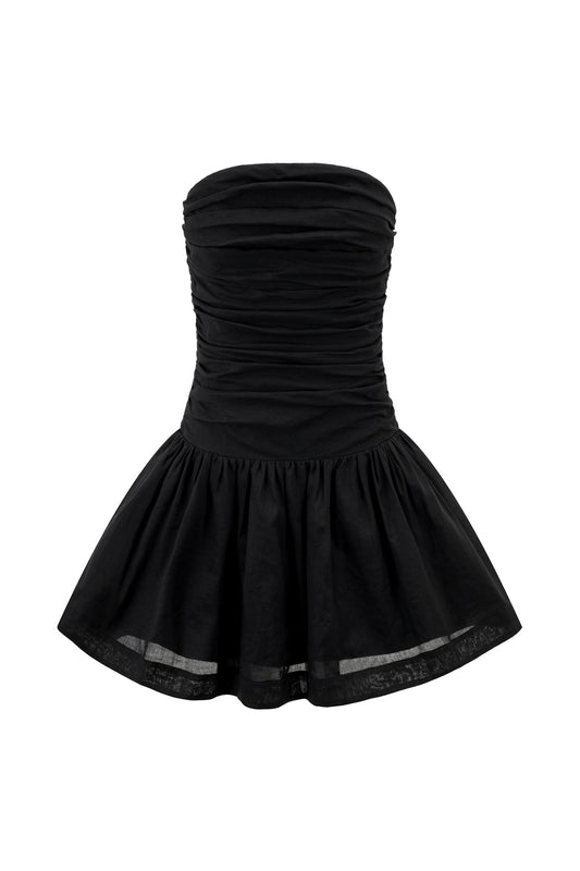 HEYCHIC Dandy Mini Dress (Black)