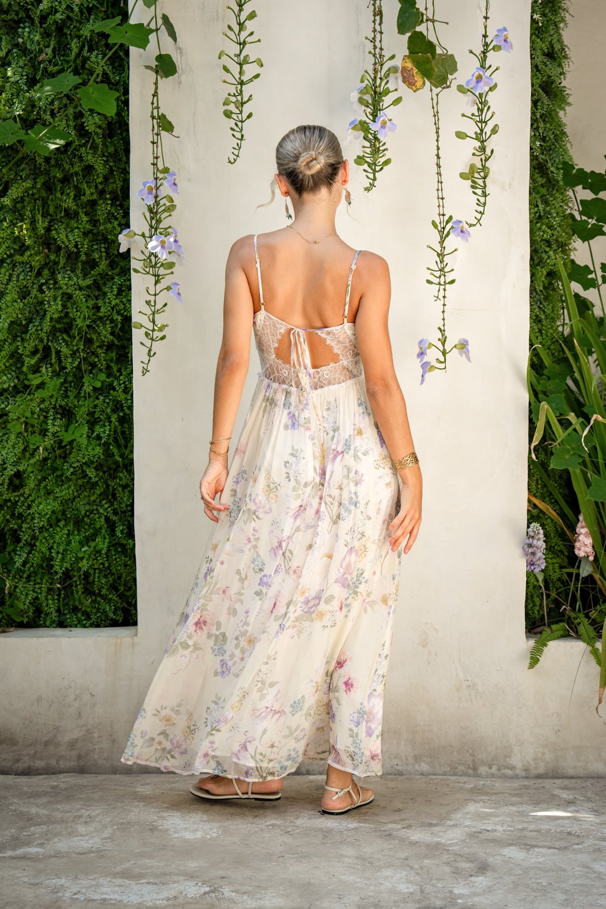HEYCHIC Garden Reverie Maxi Dress (Floral)