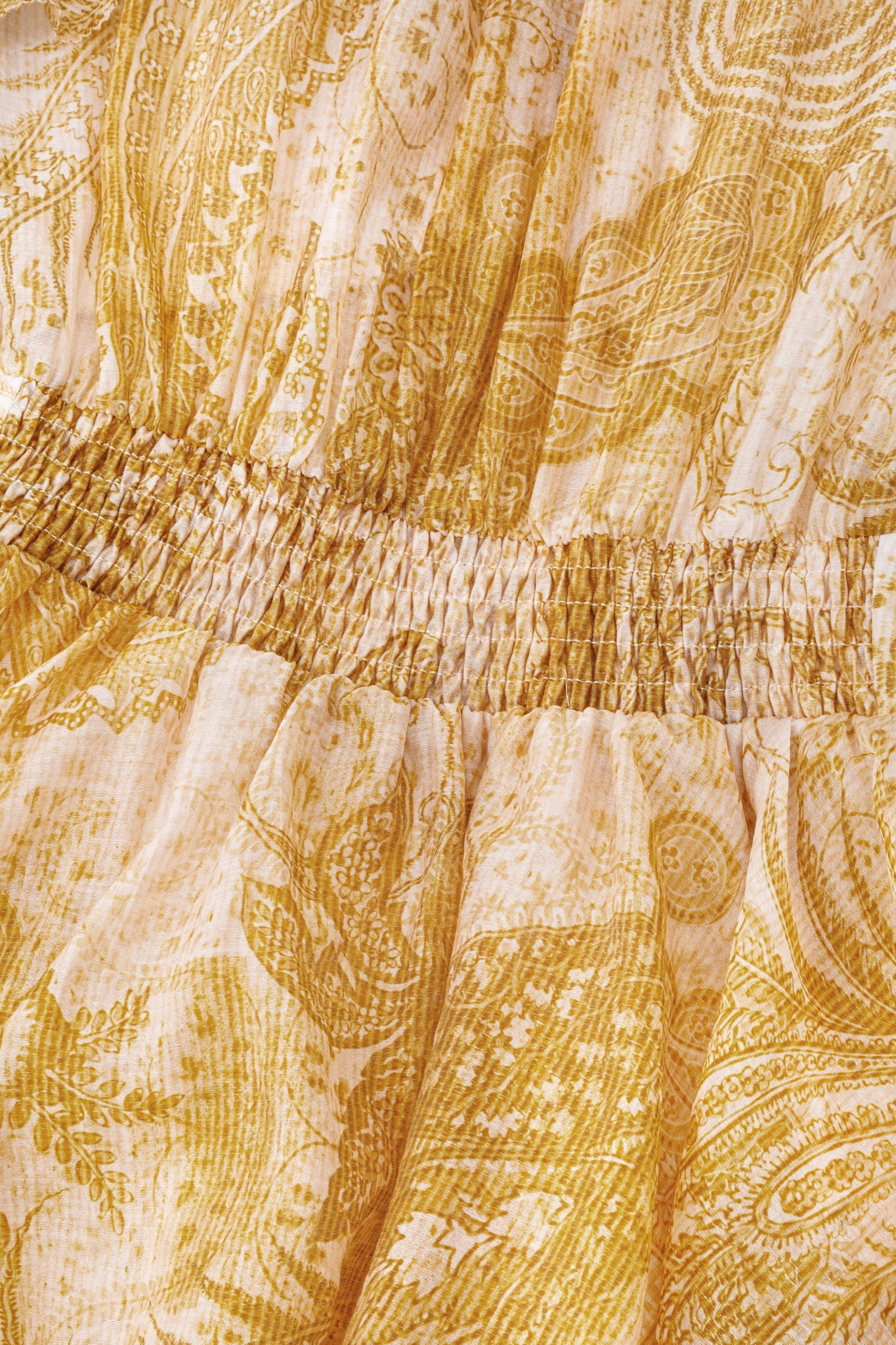 HEYCHIC Sunwoven Paisley Ruffle Mini (Dress)