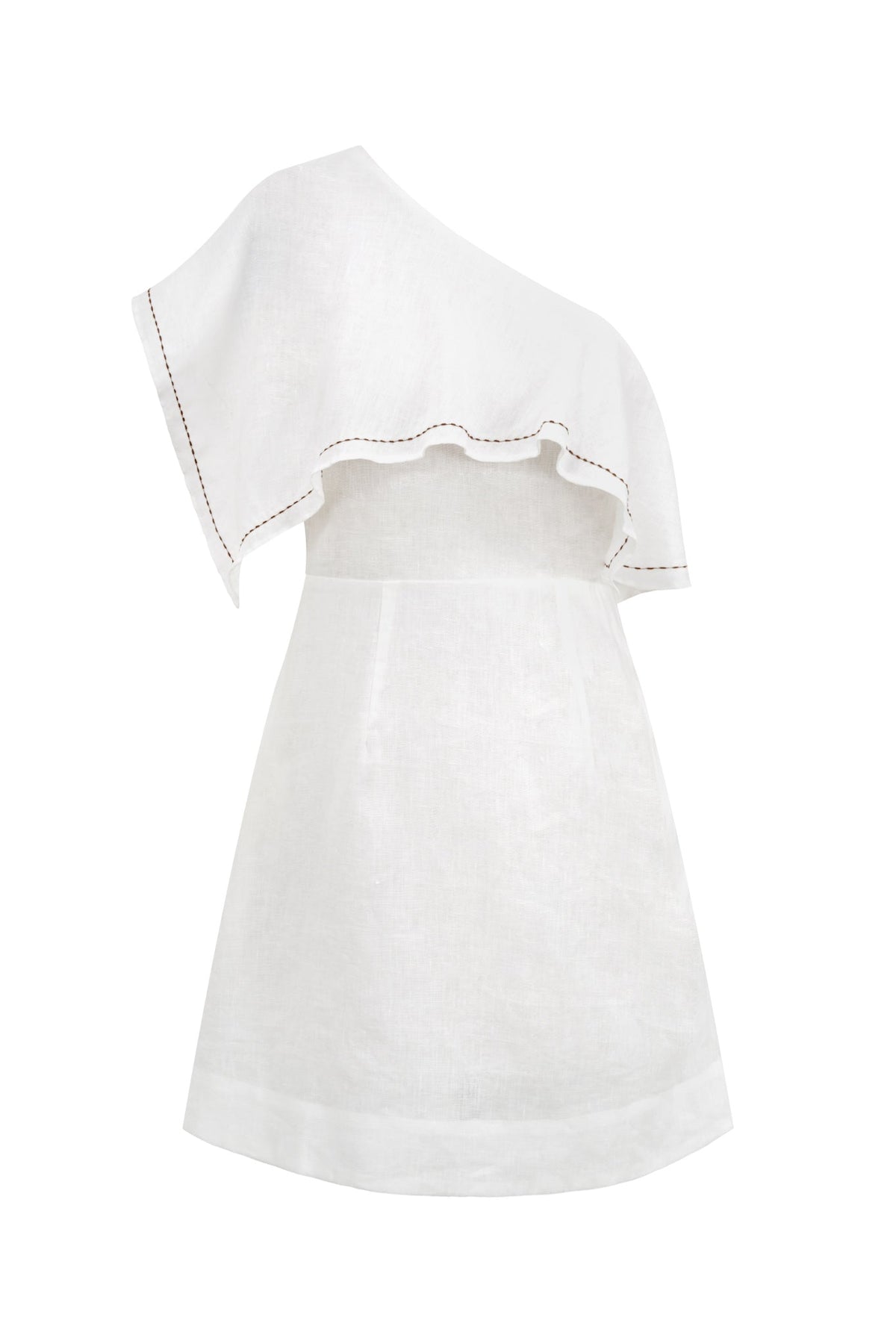 HEYCHIC Eileen Mini Dress (White)