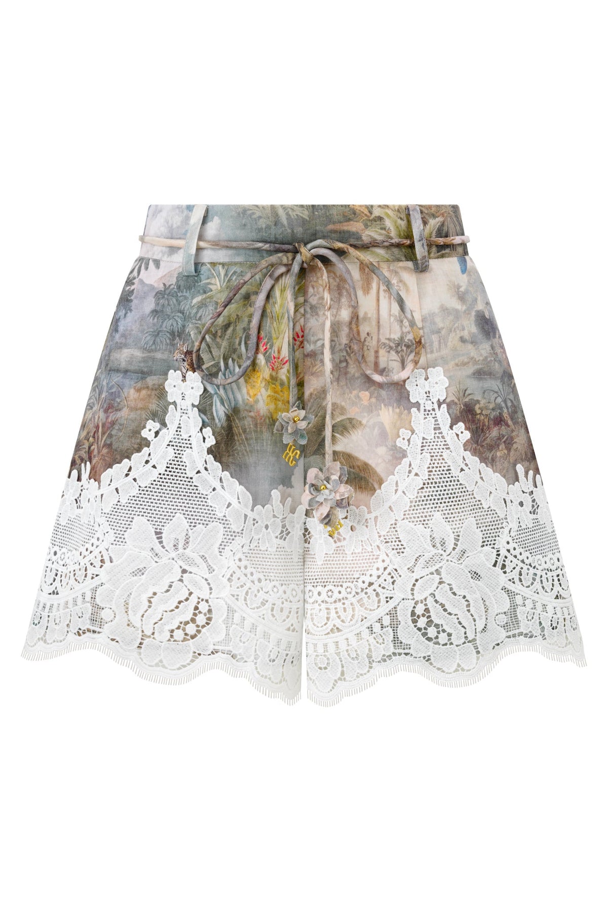 HEYCHIC Paradise Tropical Shorts (Green)