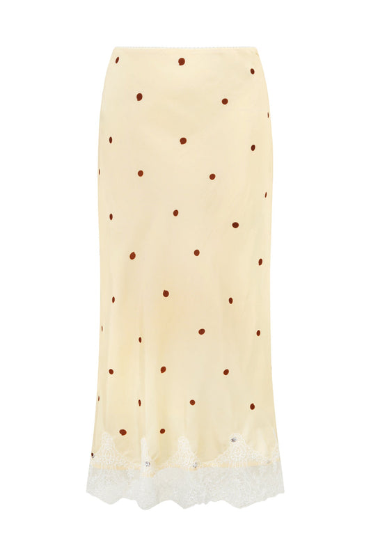 HEYCHIC Poise Polka Dot Midi (Skirt)