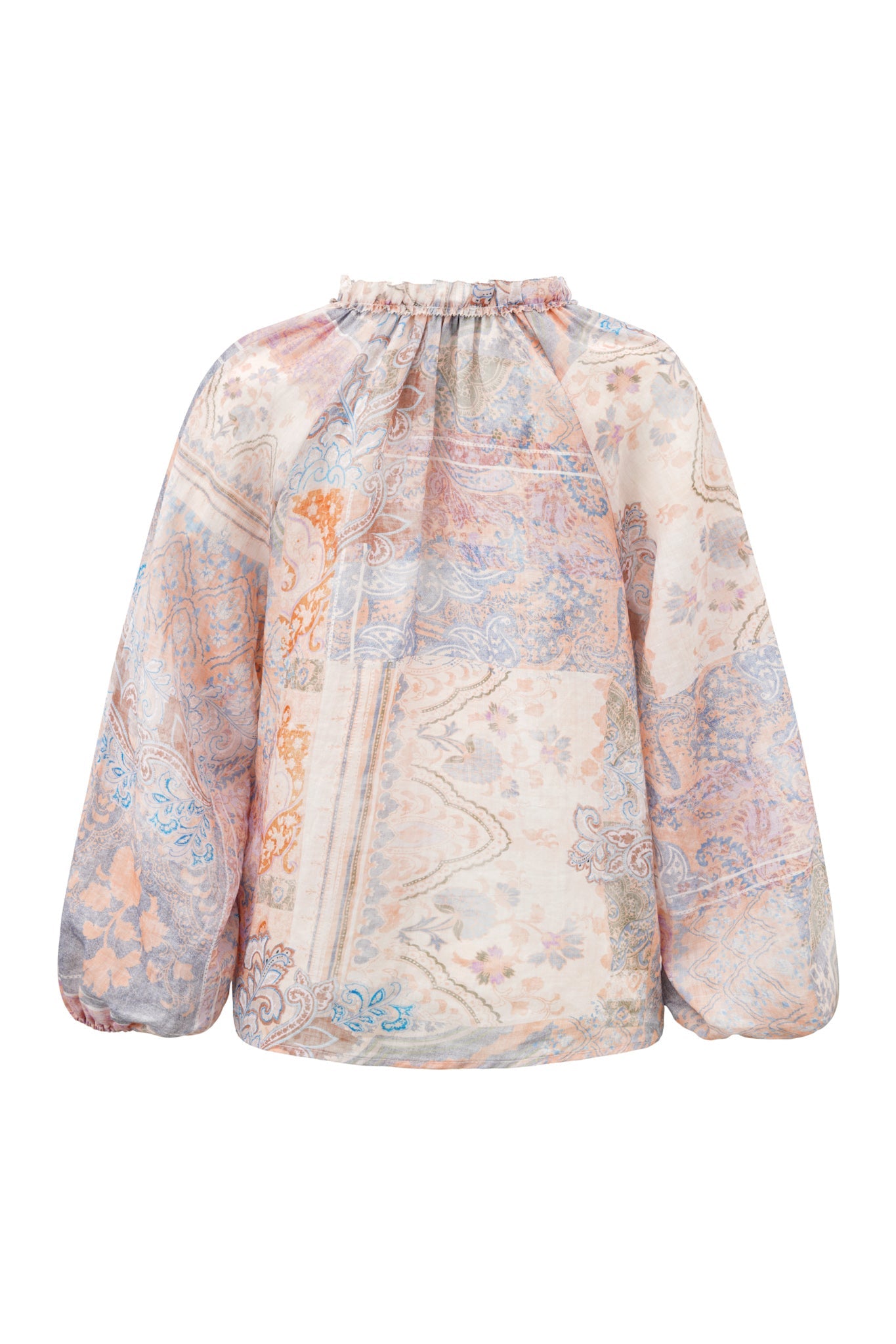 HEYCHIC Heritage Patchwork Blouse (Multi)