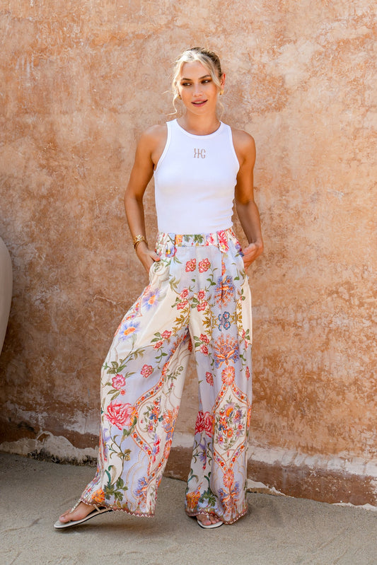 HEYCHIC Tea Party Pants (Floral)