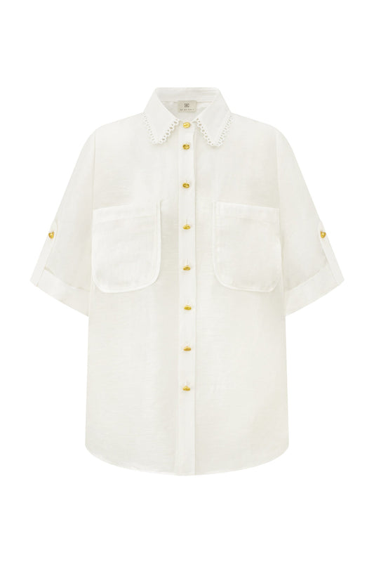 HEYCHIC Elya Shirt (White)