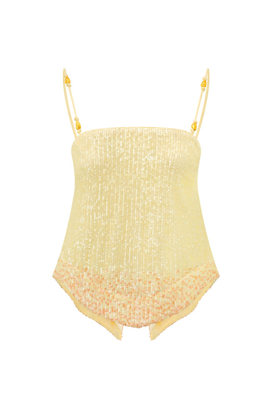 HEYCHIC Jai Yellow Cami Top (Pink)