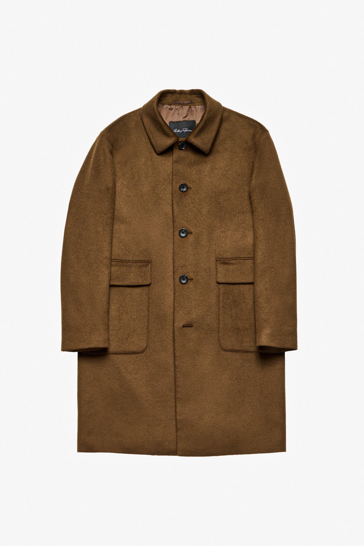 Anthony Squires Hale Wool/Cashmere Coat (Oat)