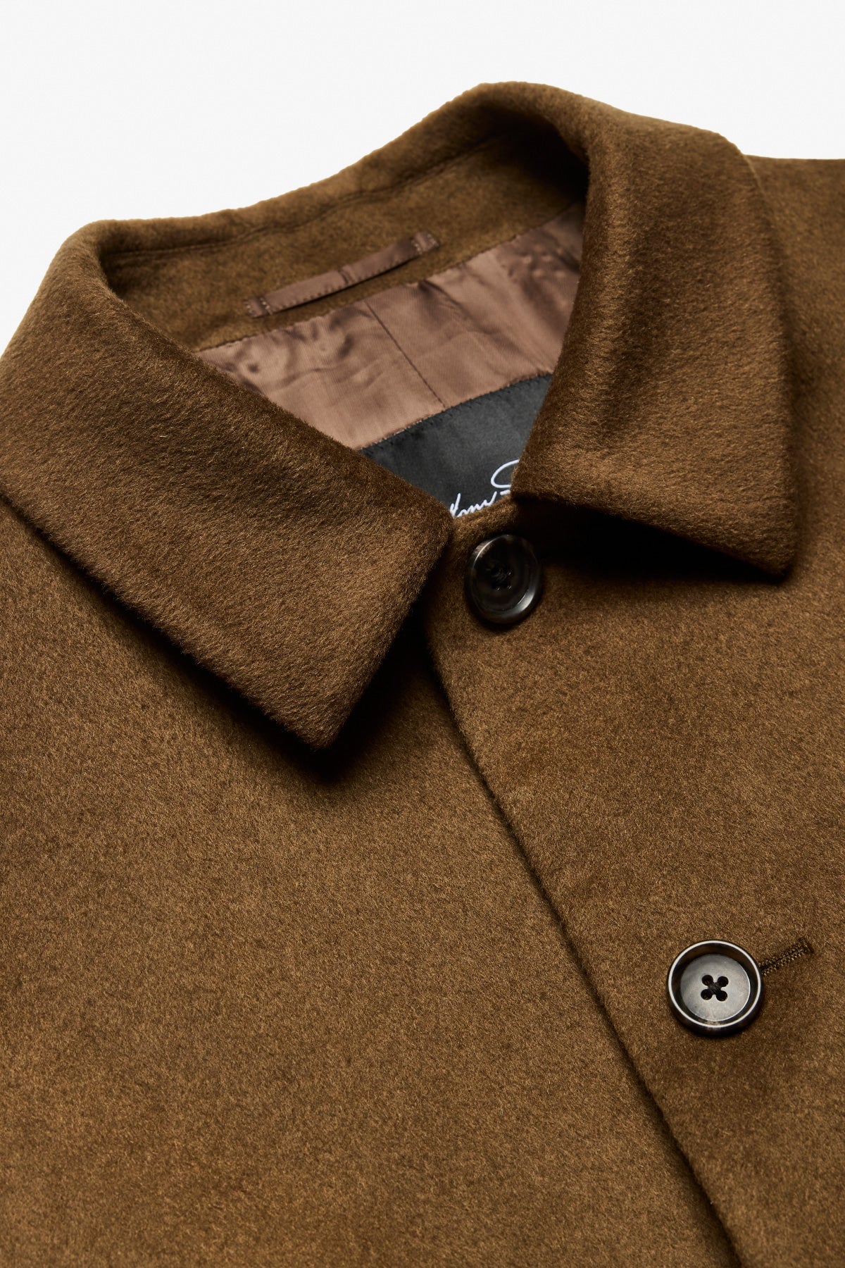 Anthony Squires Hale Wool/Cashmere Coat (Oat)