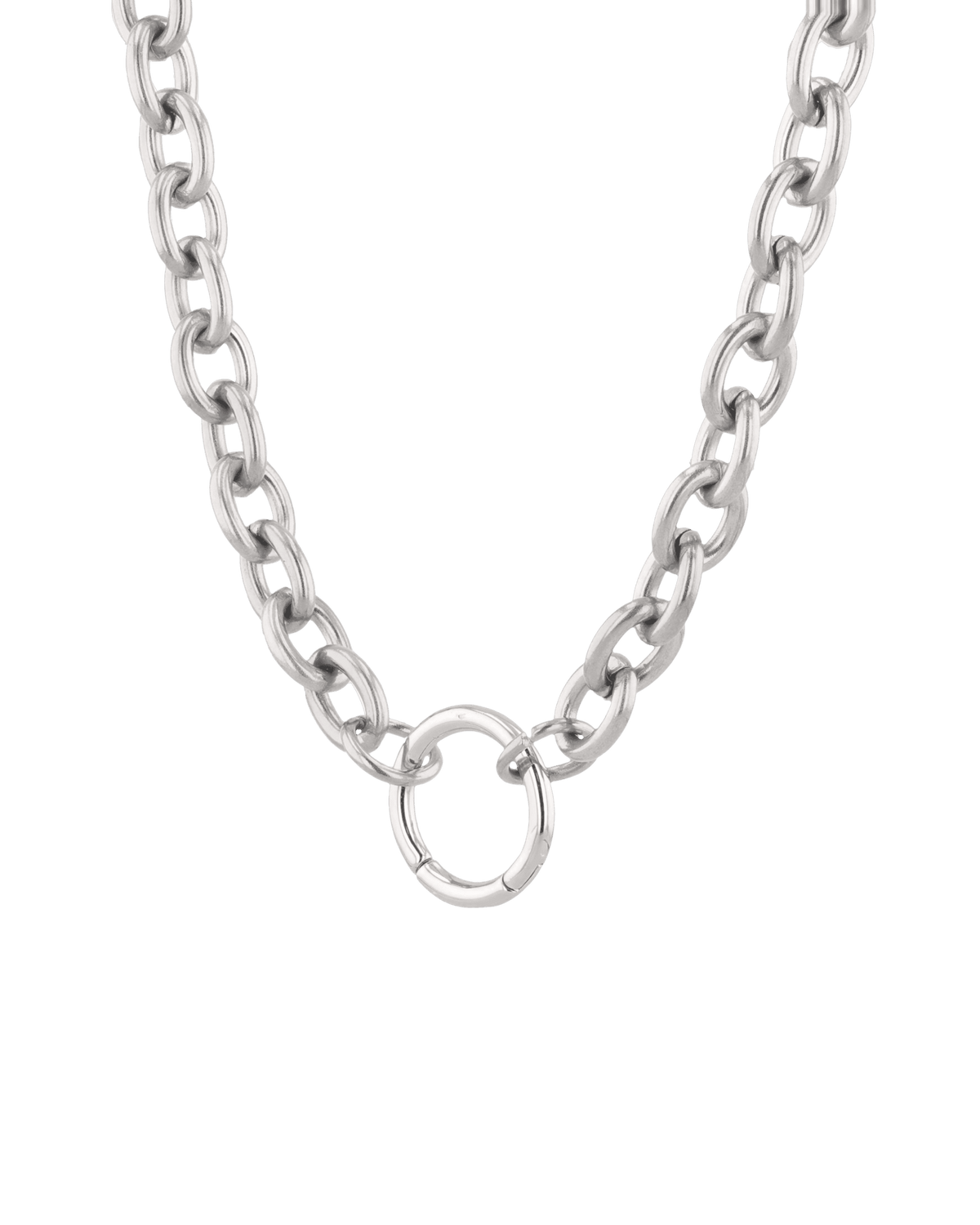 LAVANA Halo Silver Charm Necklace