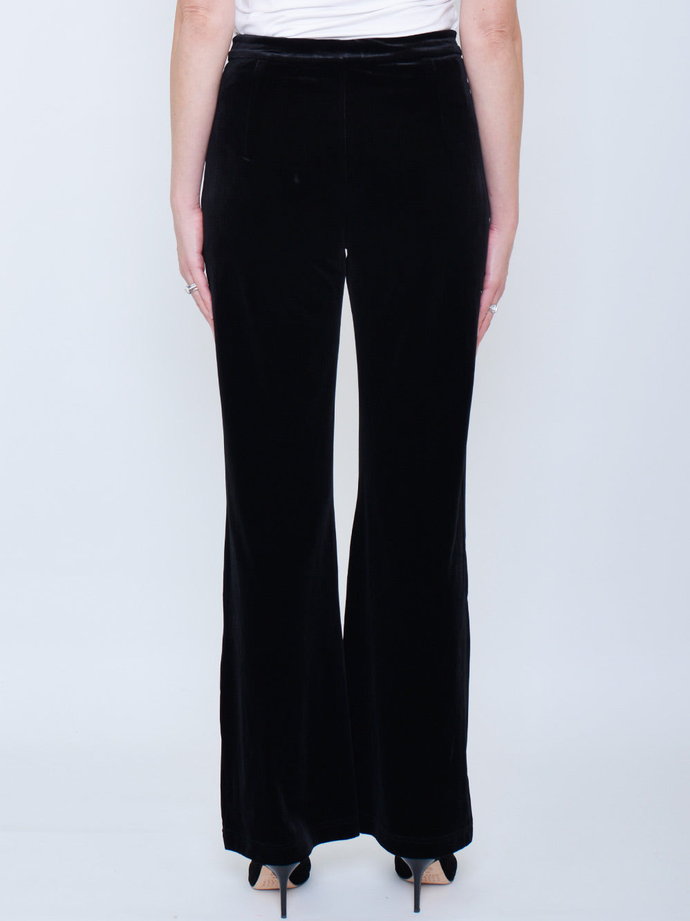YELTUOR X HANSEN & GRETEL BOWIE VELVET PANT (Black)
