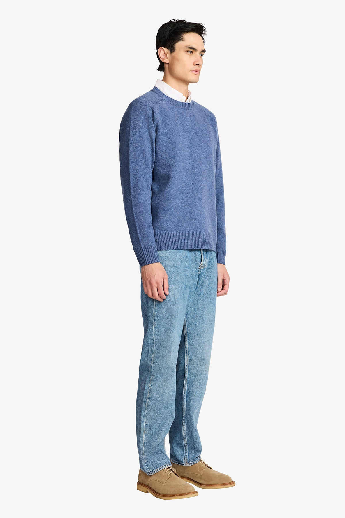 Anthony Squires Harlan Mid Wool L/S Raglan (Blue)