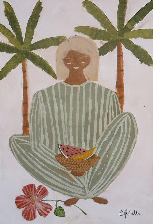 Image of Posters. Productname: A3 Harlow Poster Print in Print colour by brand - Kabana