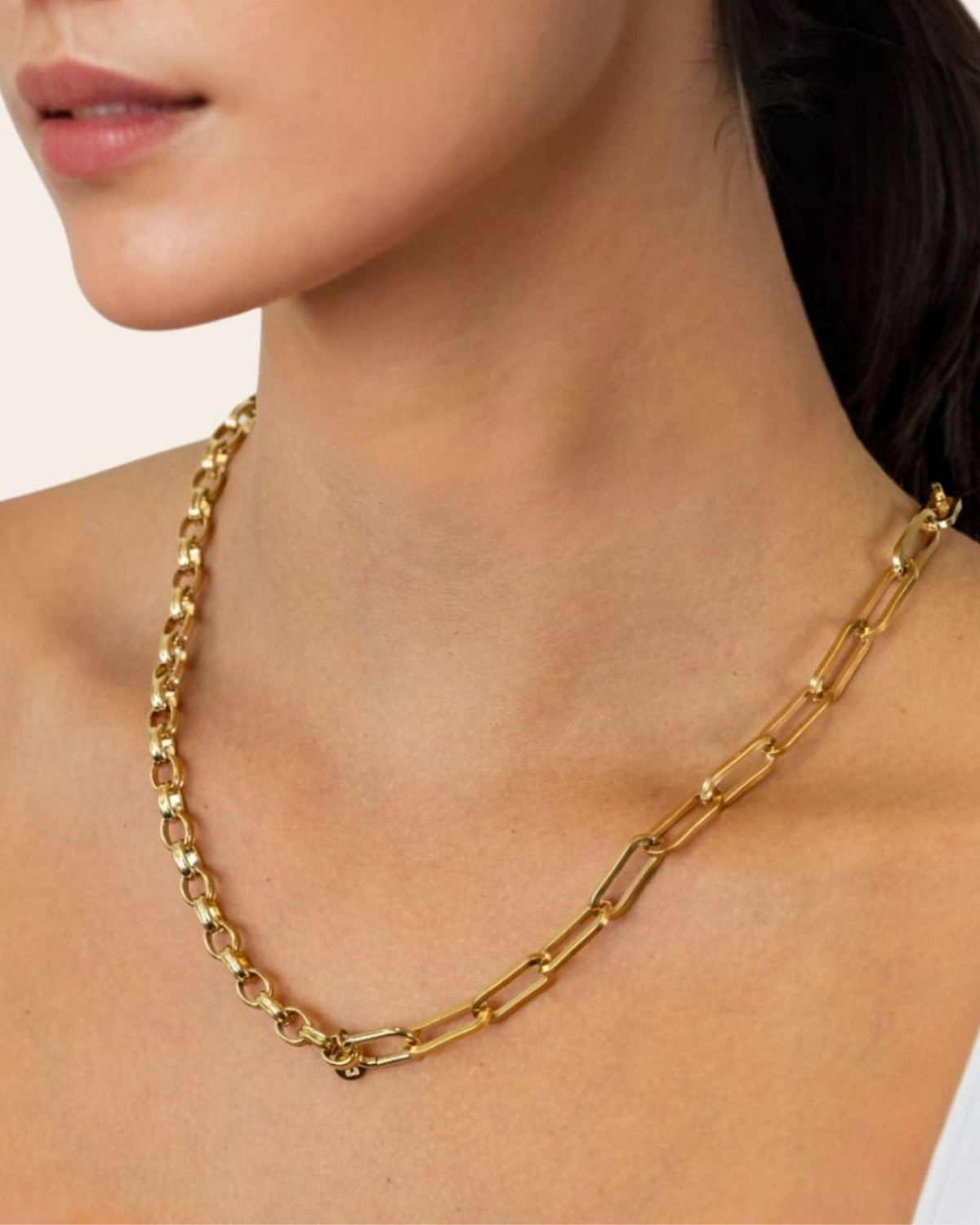 LAVANA Harmony Gold Charm Necklace