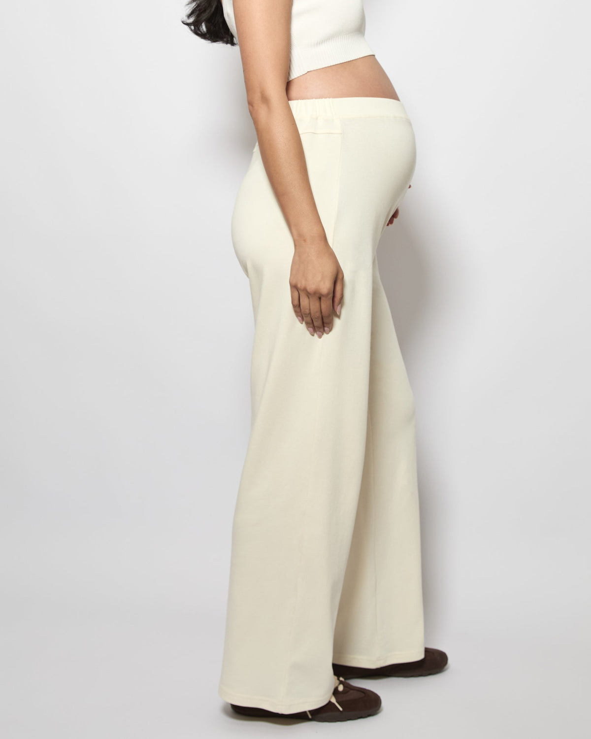 Soon Maternity Harriette Wide Cotton Pants