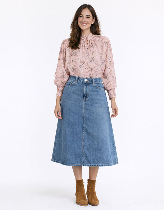 365 Days Hazel Blouse (Tea Rose Print)