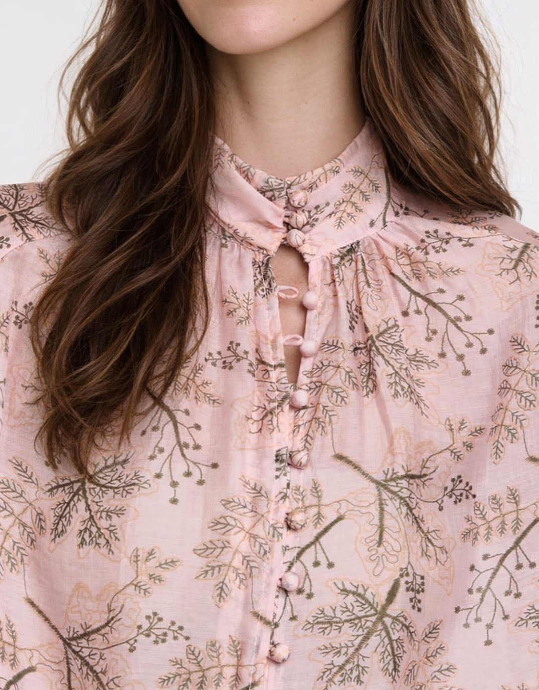 365 Days Hazel Blouse (Tea Rose Print)