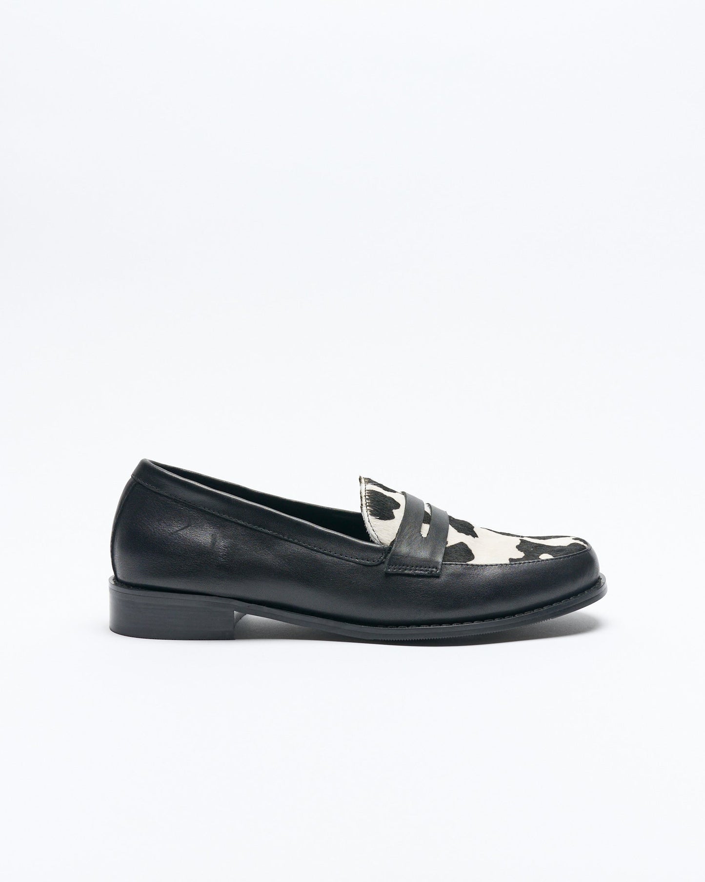 Image of Flats. Productname: Helma Leather Loafer in Cow colour by brand - Walnut Melbourne