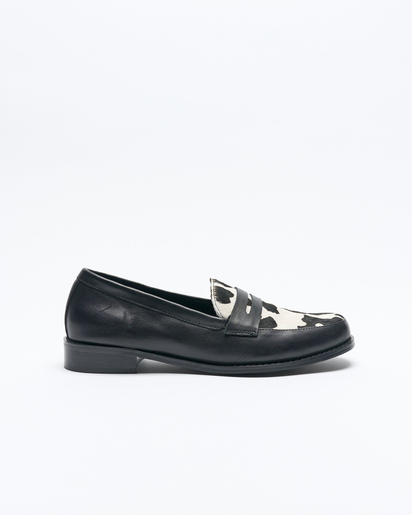 Image of Flats. Productname: Helma Leather Loafer in Cow colour by brand - Walnut Melbourne