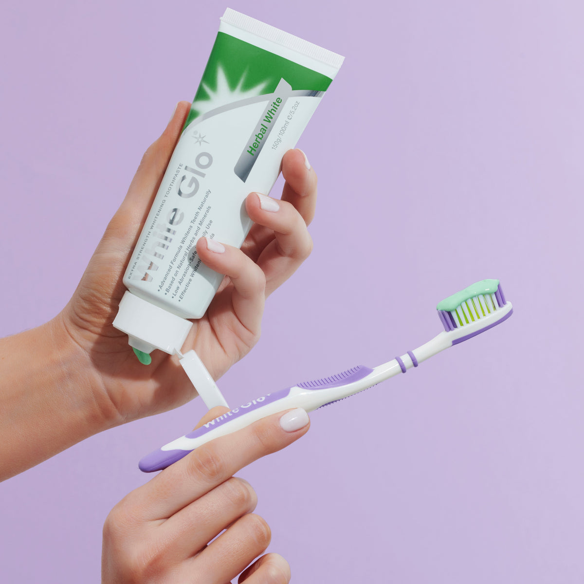 White Glo Herbal Whitening Toothpaste