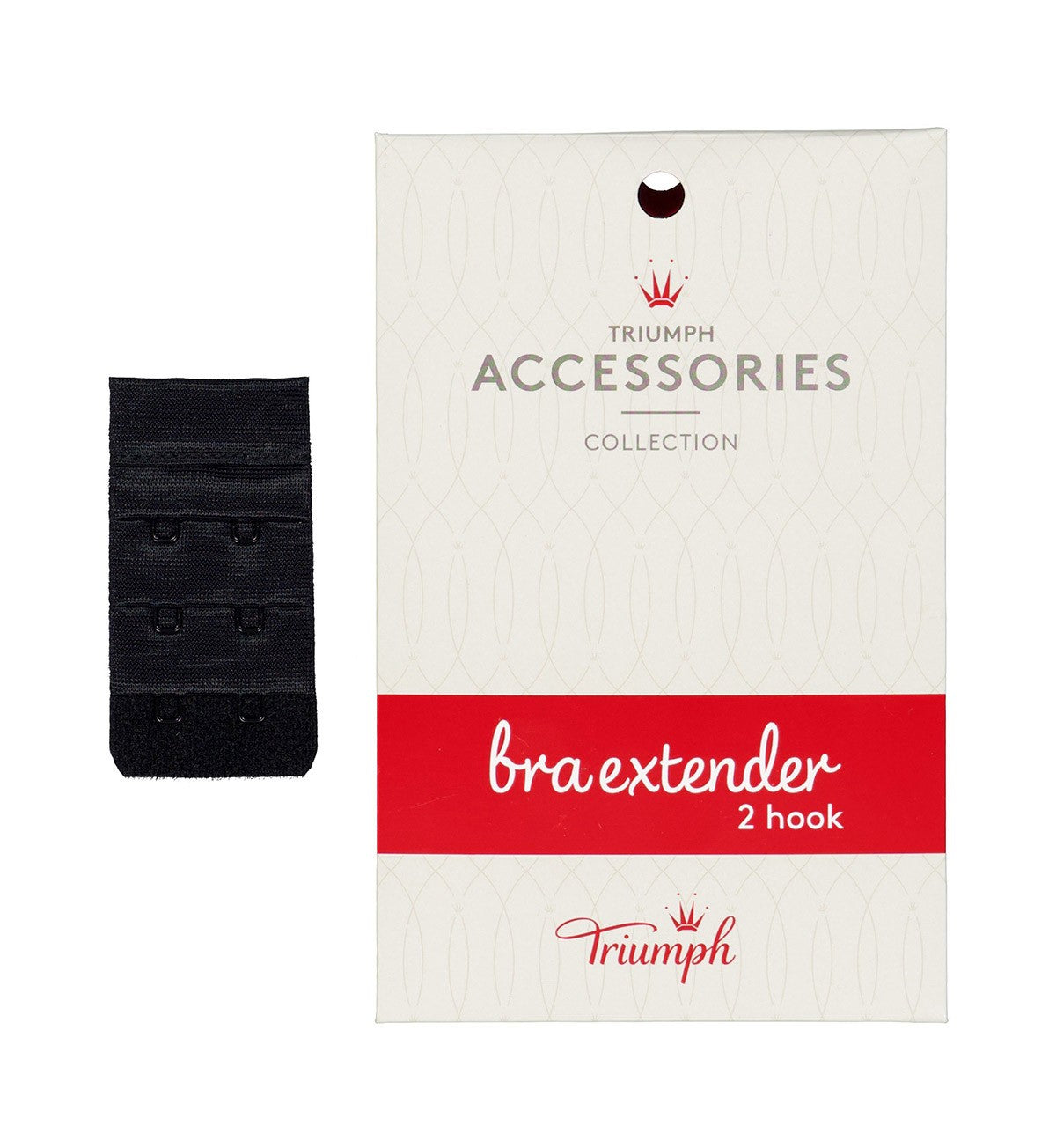 Triumph 2 Hook Bra Extender (Black)