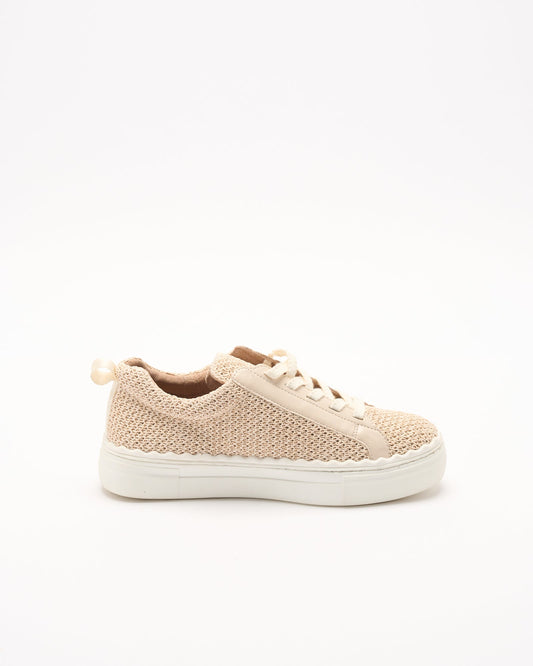 Image of Sneakers. Product name - Hunter Sneaker in Natural colour by brand - Walnut Melbourne