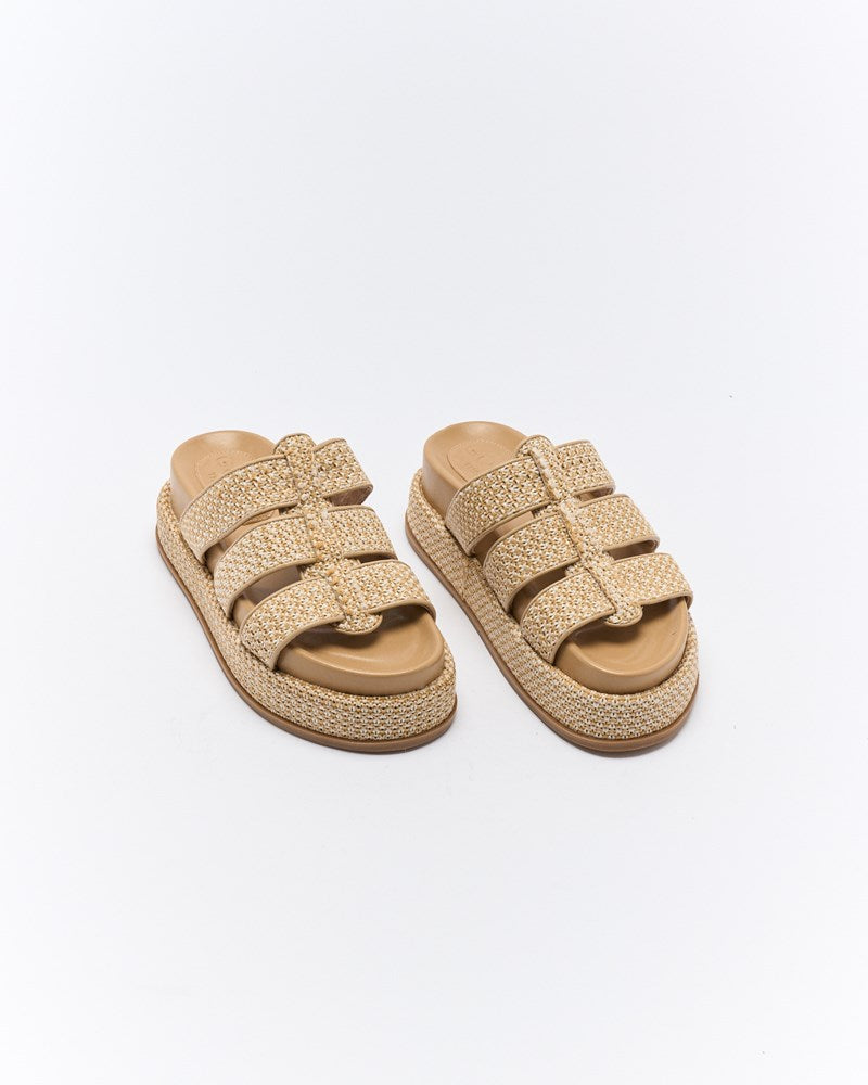 Walnut Melbourne Huxley Slide (Natural Multi)