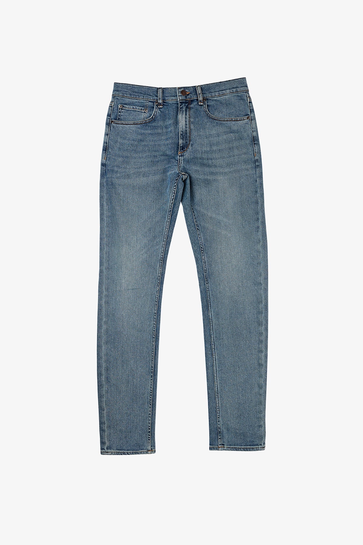 Image of Jeans. Product name - Franklin Light Blue Denim in Blue colour by brand - Anthony Squires
