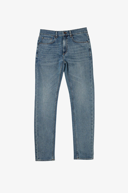Image of Jeans. Product name - Franklin Light Blue Denim in Blue colour by brand - Anthony Squires