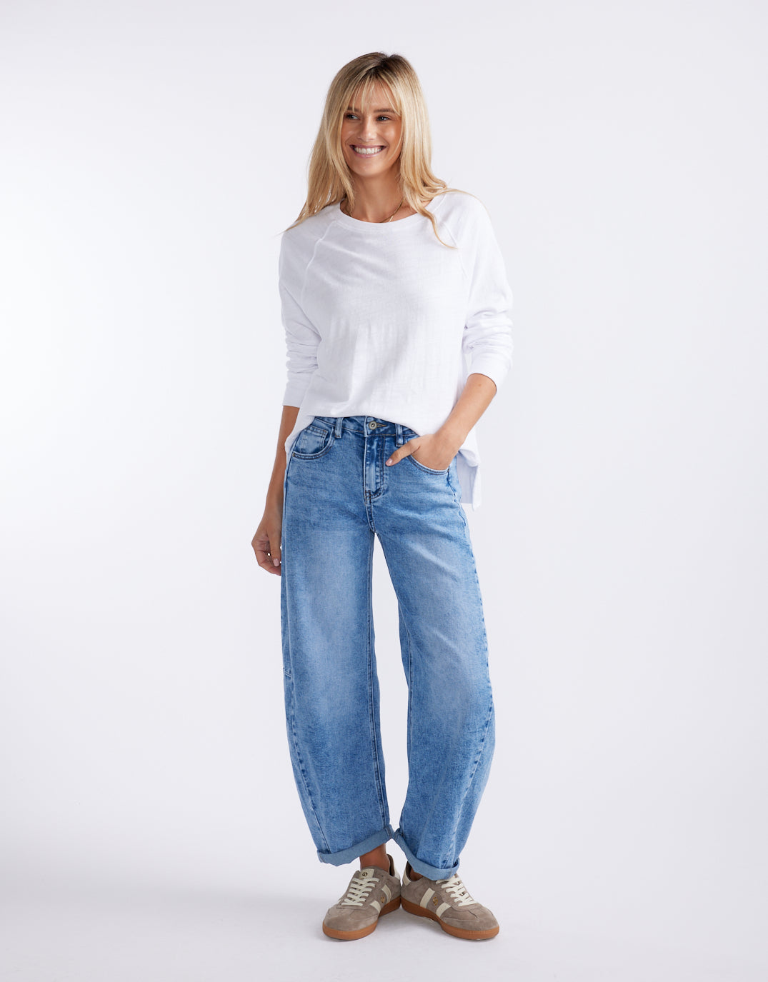 Italian Star Idaho Barrel Jean (Denim)