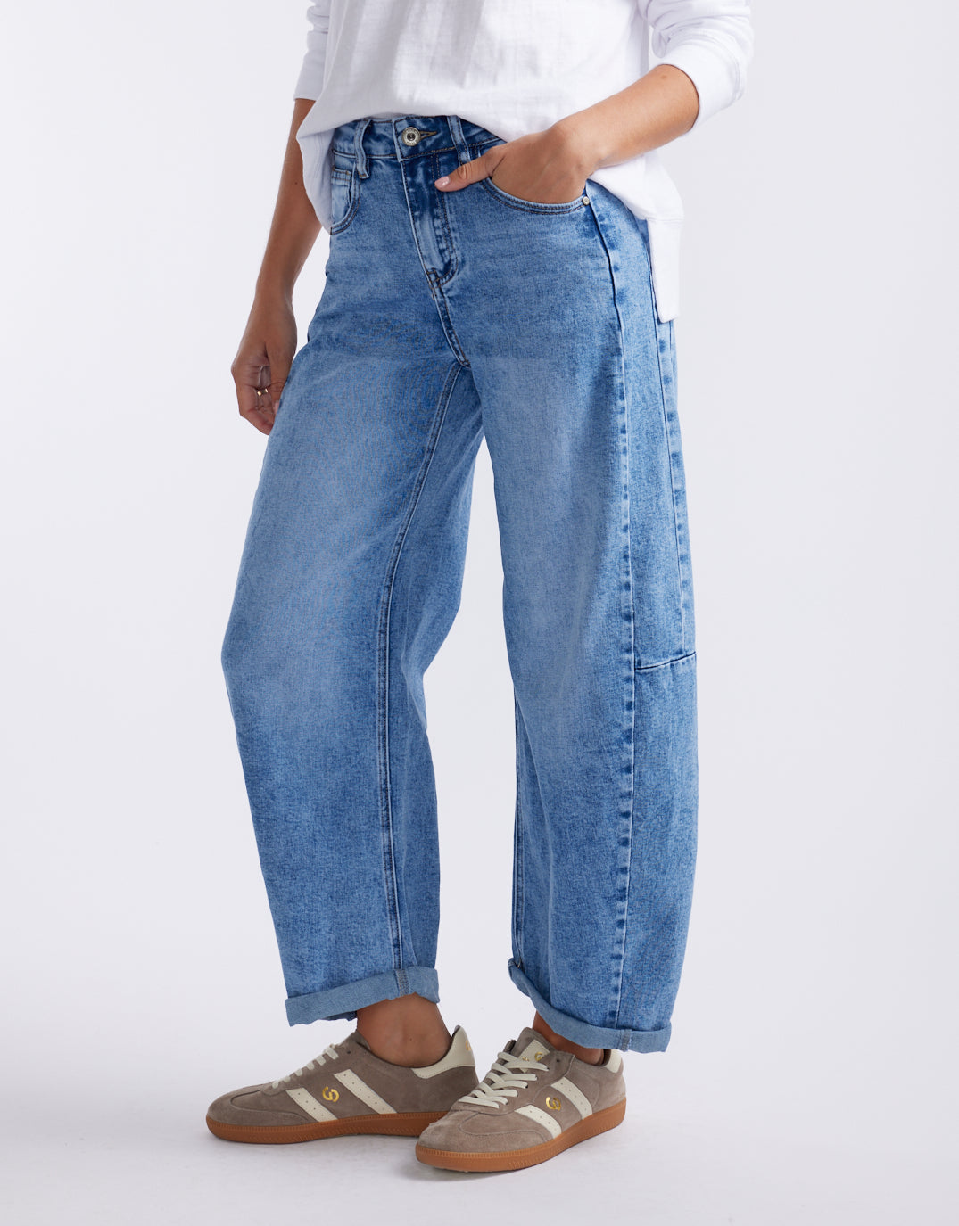 Italian Star Idaho Barrel Jean (Denim)