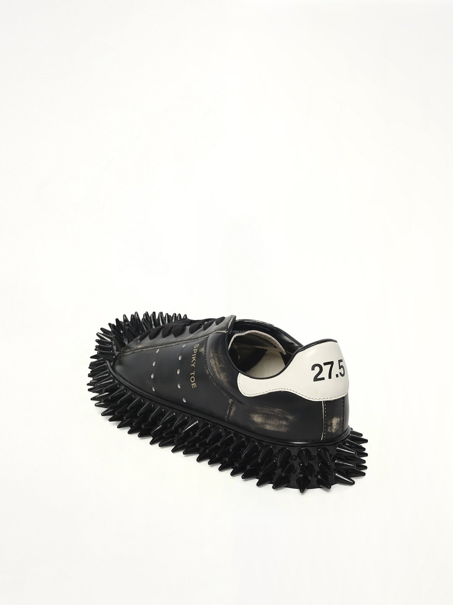 DOUBLET Spiky Leather Sneaker (Black)