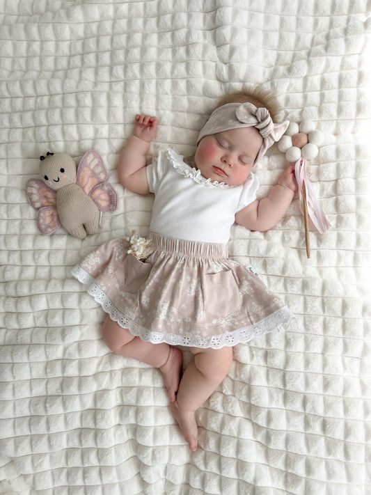 Eve Floral Lace Skirt